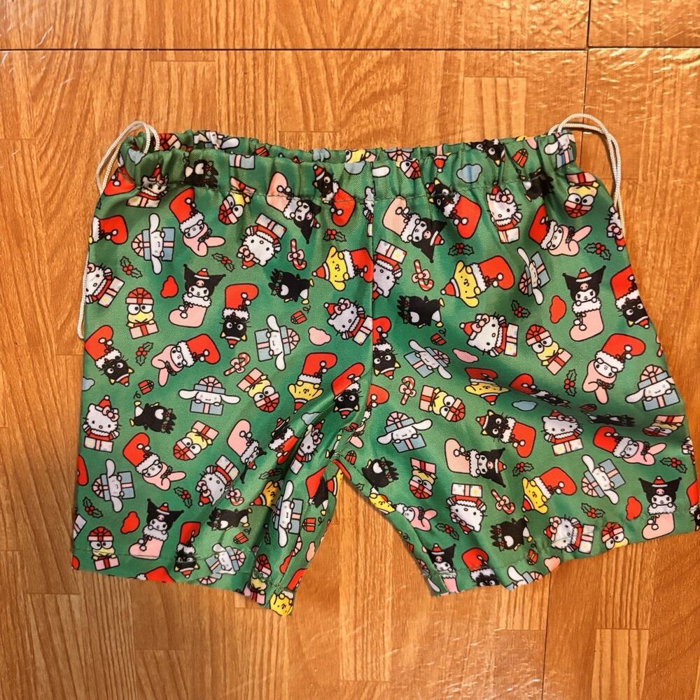 Build a Bear Hello Kitty and Friends Christmas Pajamas Pants Bottom Only BABW